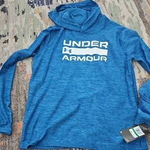 Under Armour Heathered Blue Pullover